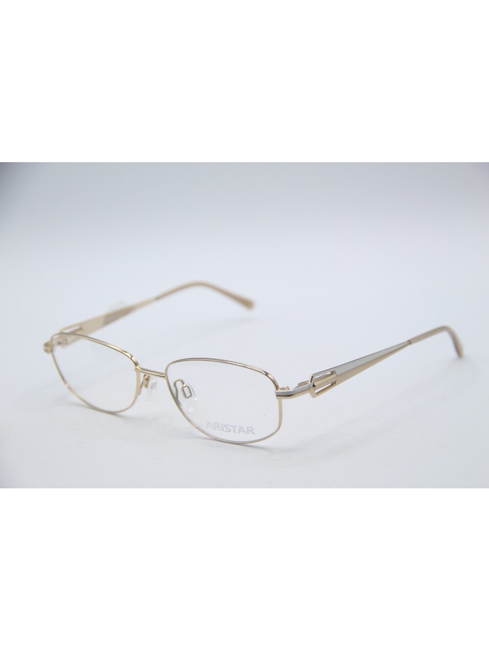Aristar Charmant Ar 16365 Color-553 Gold Authentic Eyeglasses 52-16-135